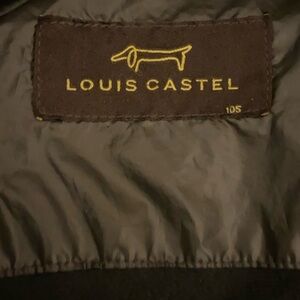 Louis Castel Brown Gold windbreakers Jacket